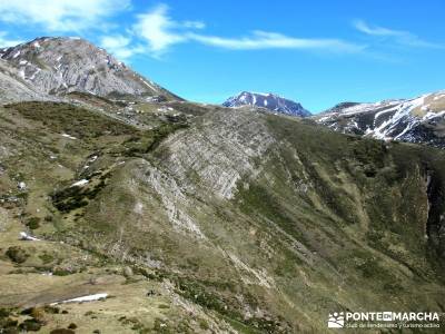 Montaña Leonesa Babia;Viaje senderismo puente; aneto camping selva irati nudos montaña foros monta